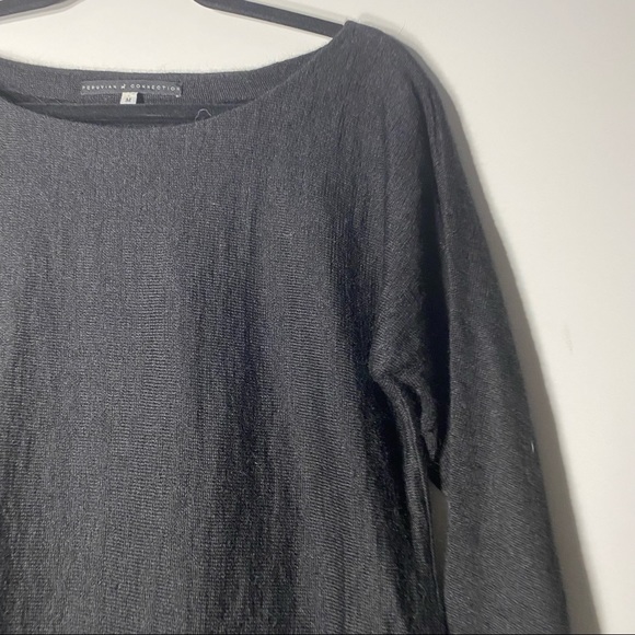 Peruvian Connection Tops - Peruvian Connection Medium Alpaca Black